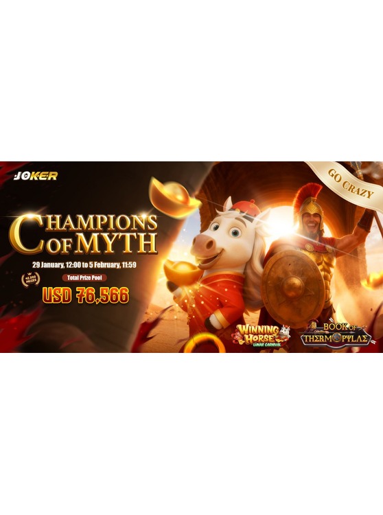 Champions of Myth: Joker Go-Crazy Competition